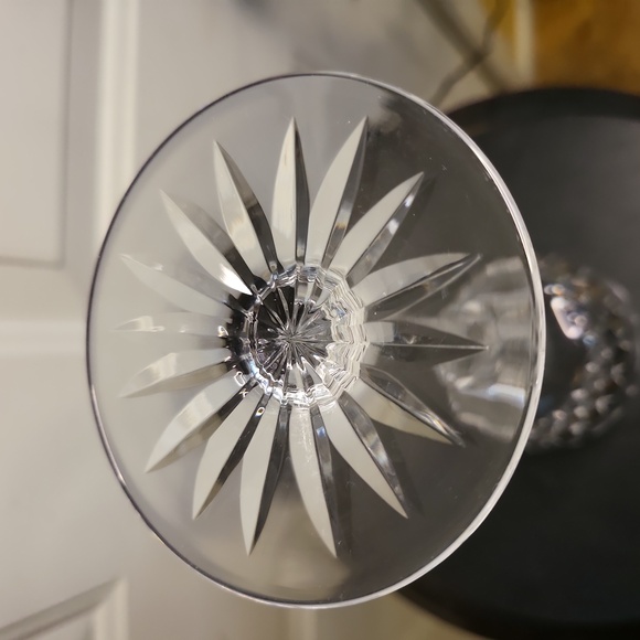 Large MILLER ROGASKA QUEEN Cut Lead Crystal White Wine Glass - Picture 6 of 7